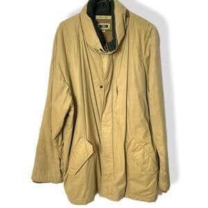 Joseph Abboud men's puffer coat khaki XL hidden hood